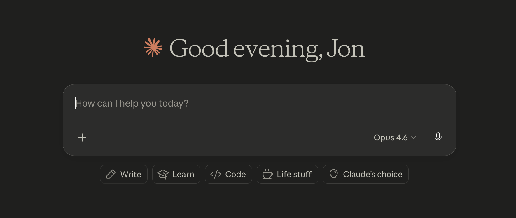 Claude desktop application showing a conversation with persistent project context